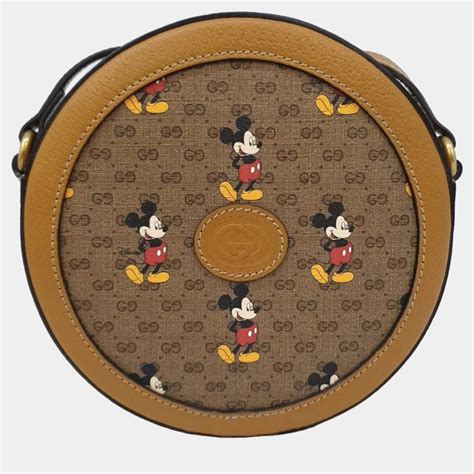 sac gucci disney|Gucci Disney round bag.